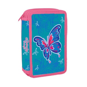 Pernica puna Spirit Butterfly 3 zipa 28 delova 13x6x19,5cm