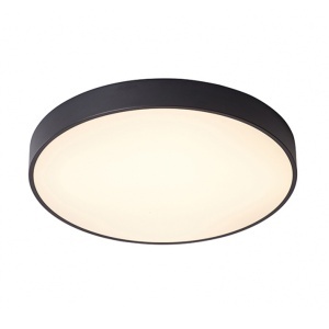 Plafonska Led svetiljka Vesta 350 30W 3000K crna 50.0493