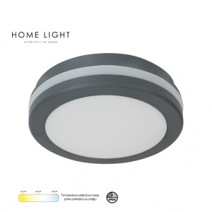 Plafonska svetiljka LED Plafonjera MONA-300-30W 3000/4000/6500K IP65 siva 202373