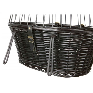 Pletena korpa za transport psa na biciklu 50x41x35cm Trixie 2818 - Img 3