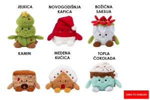Plišana igračka BumBumz Praznični 20cm