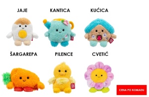 Plišana igračka BumBumz Vesnici proleća 11cm