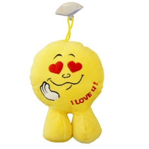 Plišane igračke U24735 Plišani Smiley na kačenje 15 cm - Img 2