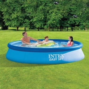 Intex porodični bazen 366x76 cm sa pumpom i prekrivačem model 28132NP za dvorište