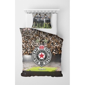 Posteljina set Partizan Stadion 2 dela 140x200cm
