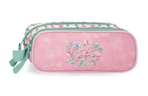 Prazna pernica sa 2 pregrade My Little Garden pink Movom 30.642.42