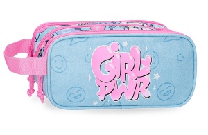 Prazna pernica sa 3 pregrade Girl Power Movom 30.747.41