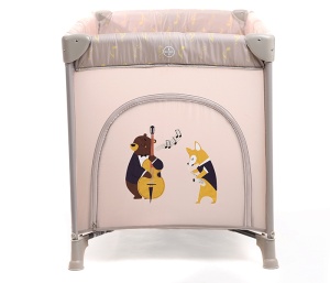 Prenosivi Krevet 1 Nivo Bež BBO Dream&play BK-065BEIGE - Img 2