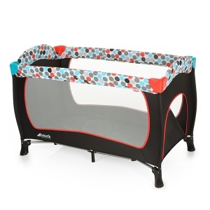 Prenosivi krevetac Sleep n Play Plus Hauck A029933 GUMB BLACK