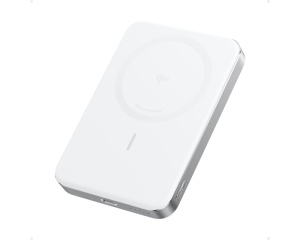 Prenosni bežični power bank MagGo beli Anker 10000mAh 15W MagSafe