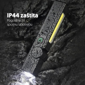 Punjiva LED baterijska lampa 3W P50 LED PL6704 - Img 5