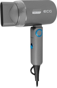 Putni fen za kosu sklopivi 1200W ECG Modifica Grigio Piccolo - Img 4