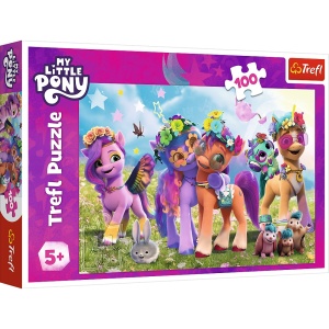 Puzzle 100 delova Pony