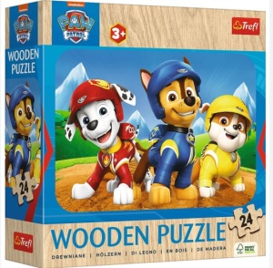Puzzle 4 u 1 Patrolne šape