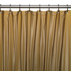 PVC(S) Zavesa oker (GR) 135 x 200 cm 200009