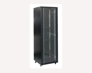 Rack orman samostojeći 47U MaxPro Line crni 800x800mm sa staklenim vratima
