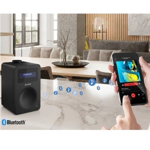 Radio bluetooth sa budilnikom DR-430(BK) Tokyo Sharp AVU00568 - Img 2