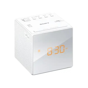 Radio budilnik kocka beli SONY ICFC1W.CED