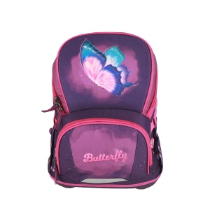 Ranac Spirit Air Light Butterfly 24 29x15x40cm ljubičasta - Img 2