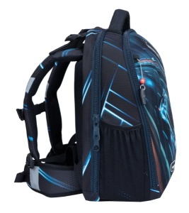 Ranac za školu Belmil Sturdy 338-82 Midnight race-cyber 35x19x38cm - Img 2