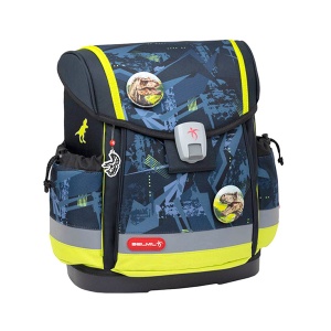 Ranac za školu Classy Plus 405-78 T-Rex lime Belmil 86690
