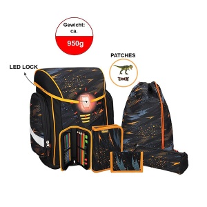 Ranac za školu Spirit Cosmo LED kopča Set TTS 407042 - Img 1