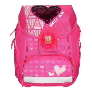 Ranac za školu Spirit Red Heart LED kopča TTS 407025 - Img 2