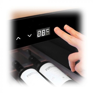 Rashladna vitrina za vina WineChef Pro 180 Black CASO B780 - Img 2