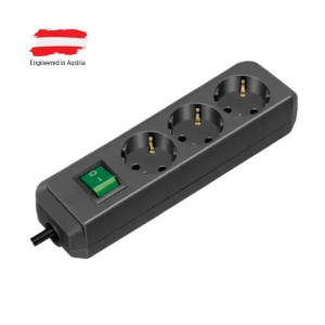 Razvodnik sa 3 mesta 5m 1.5mm2 + prekidač Brennenstuhl 1152900b