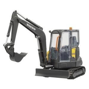 Rovokopač Volvo ECR40 23,5x11,4x16,5cm Bruder 024659 - Img 3