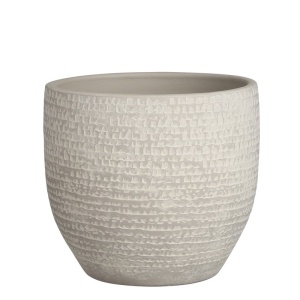 Saksija Carrie 20cm svetlo siva 040416