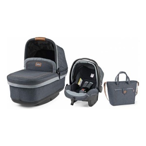 Sedište za auto i korpa set blue denim Peg Perego P3110061627