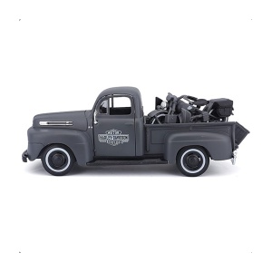 Set Ford F-1 pikap i Harli Dejvidson motor 1:24 Maisto 53131 - Img 3