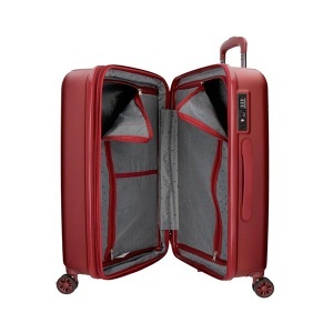 Set kofera 2/1 55/70cm ABS crveni Wood Movom 53.189.66 - Img 2