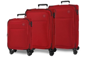 Set kofera 3/1 Atlanta crvena Movom 53.184.24