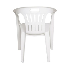 Set plastičnih stolica 6kom bela 56x55x78cm Ipae ProGarden Piona 029087-862401 - Img 3