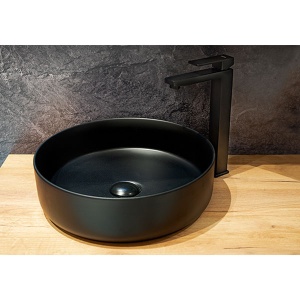 Sifon Klik-klak Lux Art sa prelivom matt black 300327 - Img 2