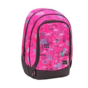 Školski ranac Belmil Pack It 338-79 Tropical flamingo