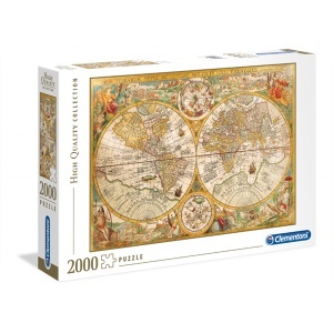 Slagalica Drevna mapa Panorama 2000 delova Clementoni 979646
