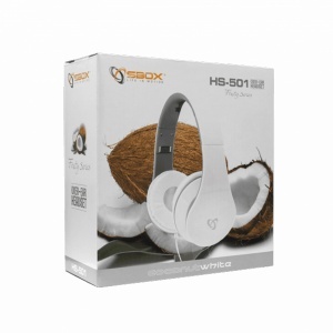 Slušalice sa mikrofonom HS 501 W SBox 793 - Img 3