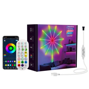Smart BT LED traka u setu sa daljinskim upravljačem RGB Led vatromet LVT-50/156