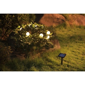 Solarni led niz 0,6W IP70 8pcs 2000K 3m Elmark 98SOL23439 - Img 3
