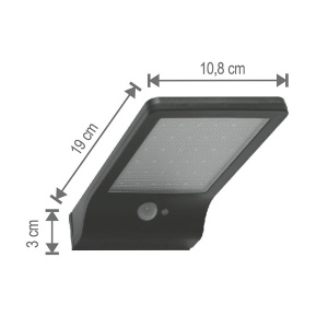 Solarni LED reflektor sa senzorom pokreta Home FLP300SOLAR - Img 2