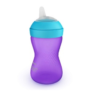 Šolja sa mekanim kljunom 300ml ljubičasta Philips Avent SCF802/02 - Img 2