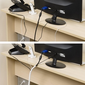 Spiralni organizator kablova 25-100mm SWBKS-19BLACK - Img 4