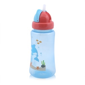 Sportska Šolja sa Slamčicom 300ml Plava Lorelli 10200930001