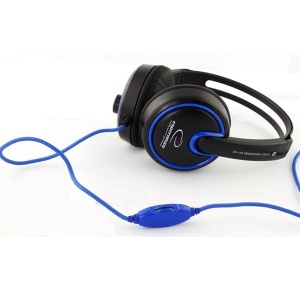 Stereo slušalice s mikrofonom ESPERANZA Hornet BLUE EH153B - Img 2