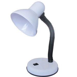 Stona lampa Elit bela EL7912