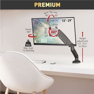 Stoni nosač za monitor M121P.B 13-29in Barkan MON01720 - Img 2