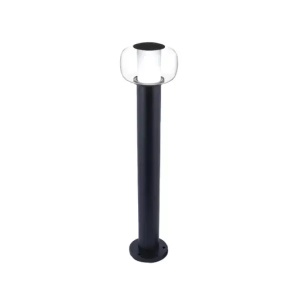 Stubna lampa 1xGU10 IP65 crna SOLEA56/C